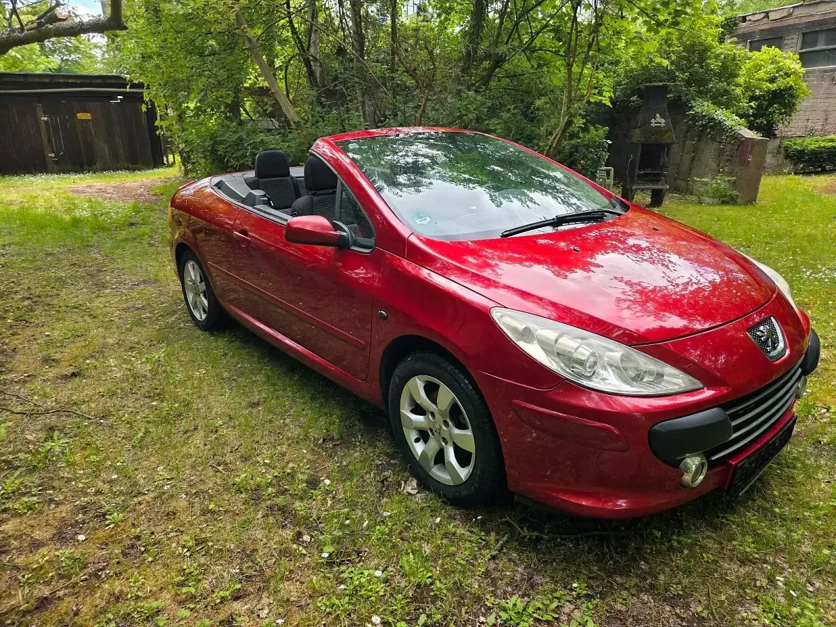 Gebraucht Peugeot 307 CC 140 PS (102 kW) 2006 Rot Cabrio