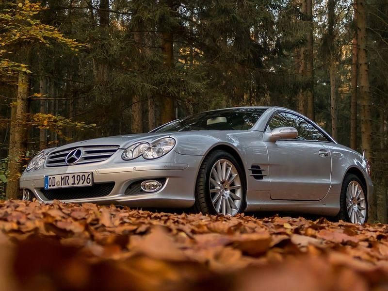 Silber Gebraucht 2006 Mercedes SL350 Cabrio | 22.999 € - Bild 1/4