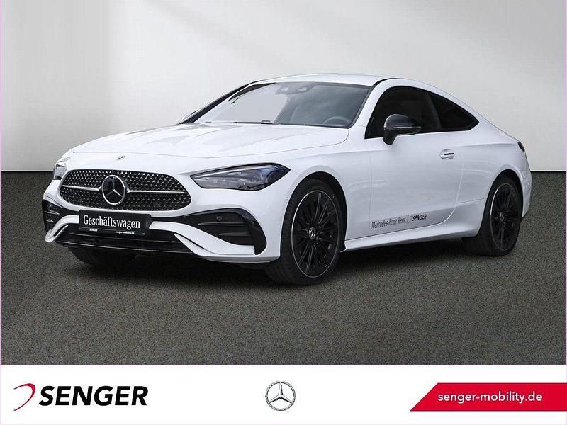 Unilack polarweiß Gebraucht 2025 Mercedes CLE200 AMG Coupé | 58.770 € - Bild 1/3