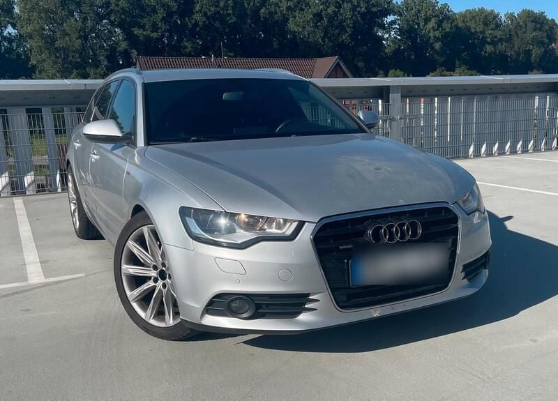 Silber Gebraucht 2013 Audi A6 S-Line Kombi | 8.450 € (Guter Preis) - Bild 1/4