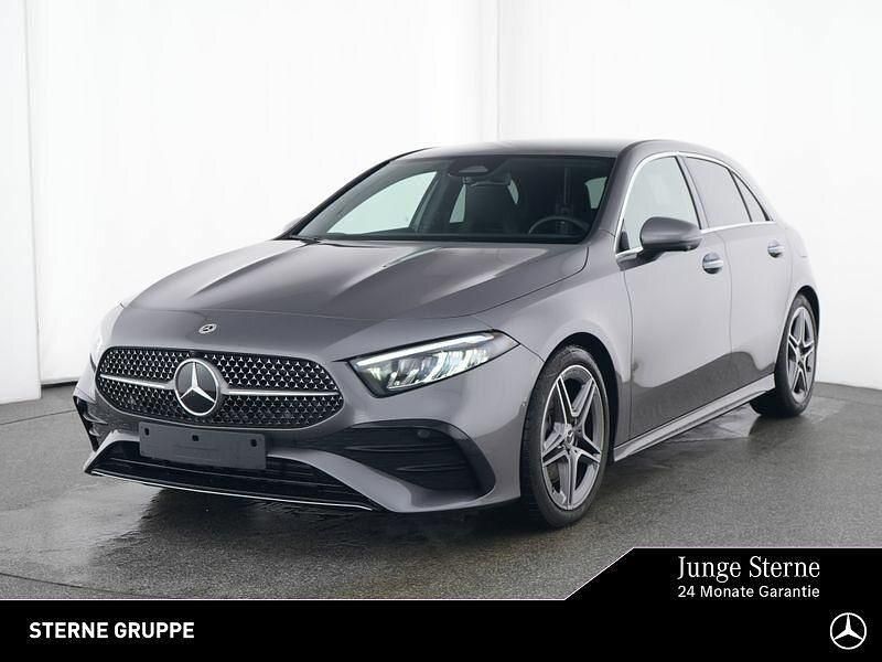 Mountaingrau Gebraucht 2024 Mercedes A220 AMG Limousine | 33.470 € (Guter Preis) - Bild 1/4