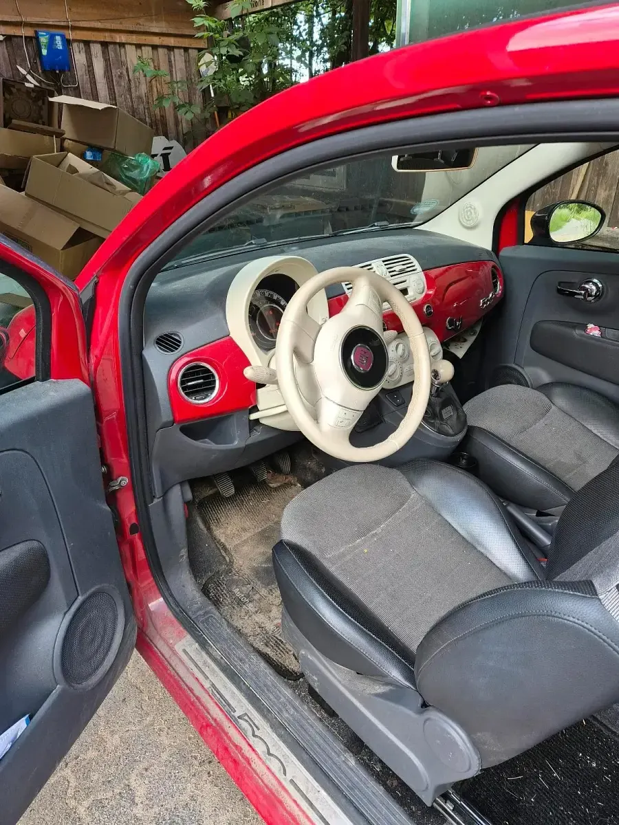 Gebraucht Fiat 500 69 PS (50 kW) 2013 Rot Cabrio
