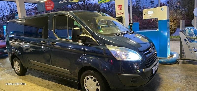 Gebraucht Ford Transit Custom 155 PS (114 kW) 2016 Blau Van / Kleinbus
