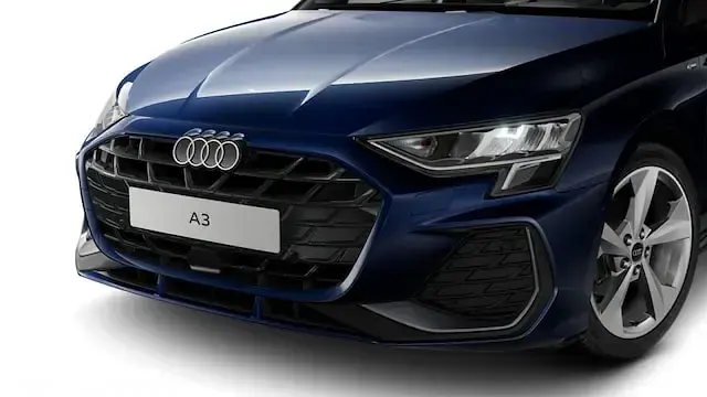 Brugt Audi A3 S-Line 150 HK (110 kW) 2025 Blå Sedan