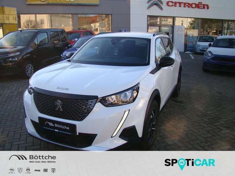 Weiß Gebraucht 2022 Peugeot 2008 Allure SUV | 16.990 € (Guter Preis) - Bild 1/4