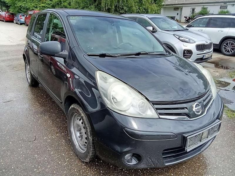 Gebraucht Nissan Note Visia 88 PS (64 kW) 2009 Schwarz Van / Kleinbus