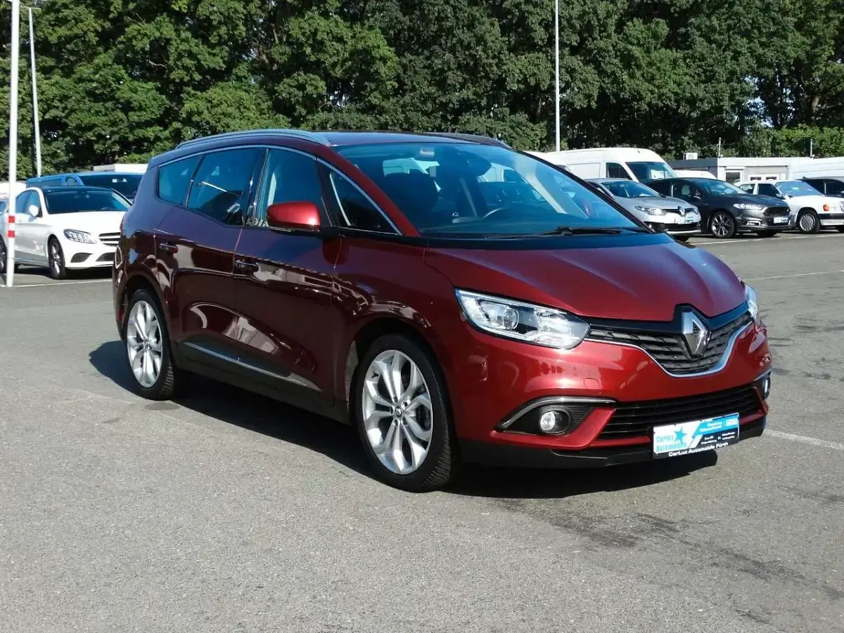 Gebraucht Renault Grand Scénic IV Experience 110 PS (80 kW) 2017 Karminrot Van / Kleinbus