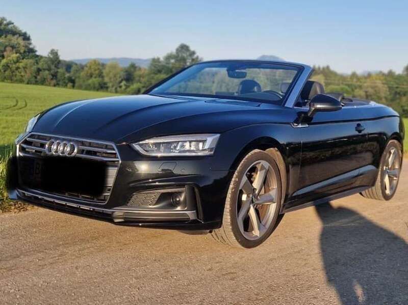 Mythosschwarz Gebraucht 2017 Audi A5 Cabriolet Design Cabrio | 23.750 € (Fairer Preis) - Bild 1/4