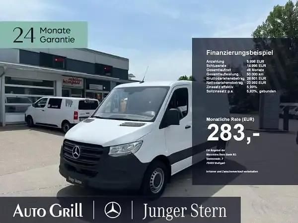 Arktikweiss Gebraucht 2020 Mercedes Sprinter Van | 25.750 € (Superpreis) - Bild 1/4