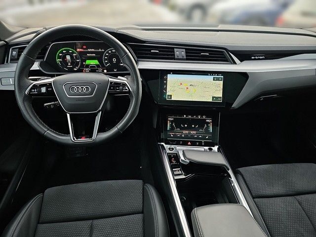 Gebraucht Audi e-tron Sportback S-Line 300 kW (408 PS) 2022 Blau SUV