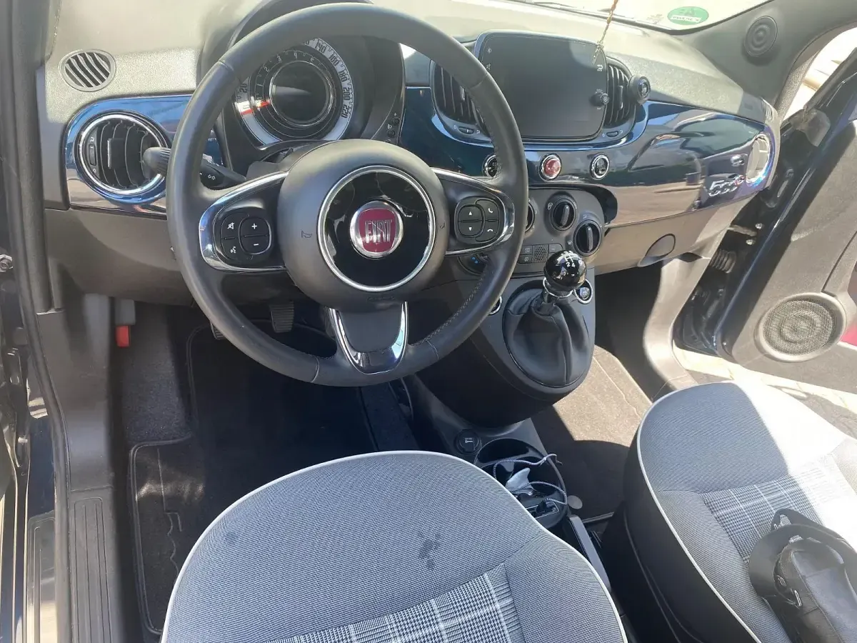 Gebraucht Fiat 500C 86 PS (63 kW) 2020 Grün Cabrio