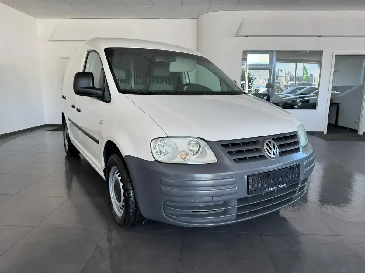 Gebraucht VW Caddy 69 PS (50 kW) 2004 Weiß Van / Kleinbus