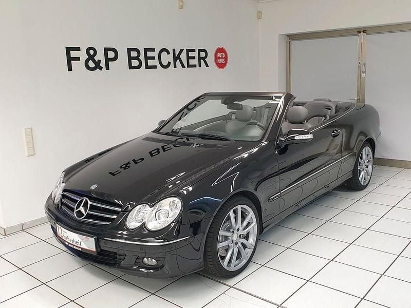 Schwarz Gebraucht 2007 Mercedes CLK200 Cabrio | 10.490 € (Etwas zu teuer) - Bild 1/4