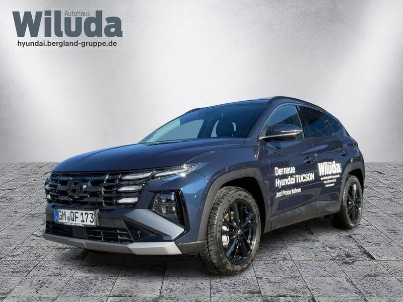 Sailing blue blau Gebraucht 2024 Hyundai Tucson Prime SUV | 43.840 € (Fairer Preis) - Bild 1/4