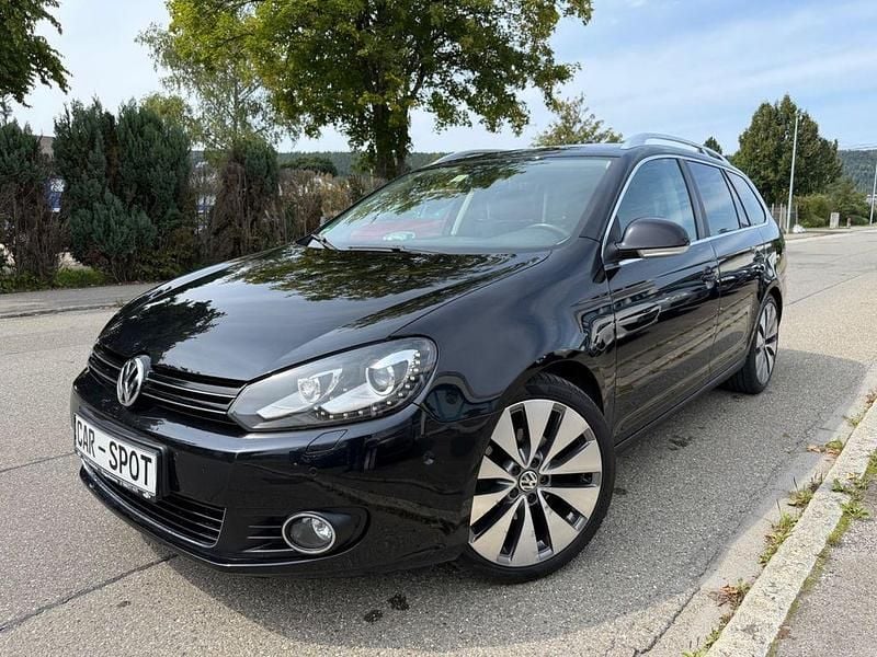 Schwarz Gebraucht 2012 VW Golf VI Highline Kombi | 5.200 € (Superpreis) - Bild 1/4