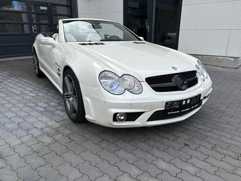 Weiß Gebraucht 2007 Mercedes SL55 AMG AMG Cabrio | 33.300 € (Superpreis) - Bild 1/4