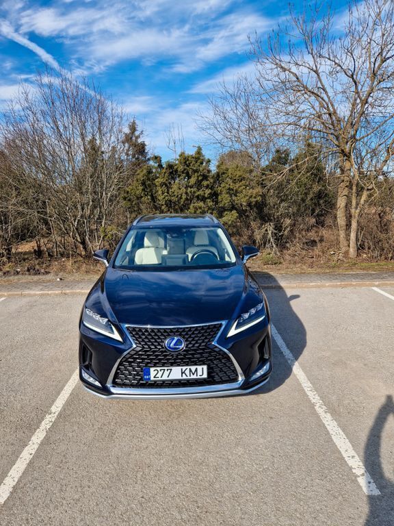 Blau Gebraucht 2020 Lexus RX450h Luxury Line SUV | 43.500 € (Teuer) - Bild 1/4