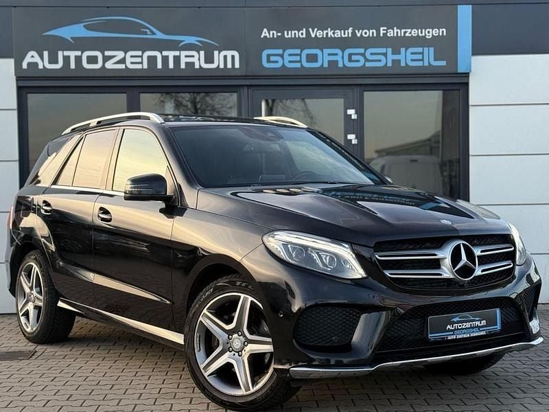 Schwarz Gebraucht 2016 Mercedes GLE350 AMG line SUV | 23.000 € (Superpreis) - Bild 1/4