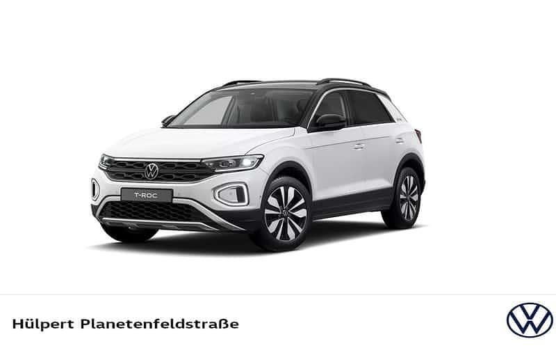 Weiß Gebraucht 2025 VW T-Roc Goal SUV | 31.422 € (Superpreis) - Bild 1/4