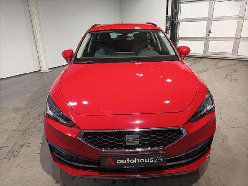 Usado Seat Leon ST Style 150 HP (110 kW) 2021 Vermelho Carrinha
