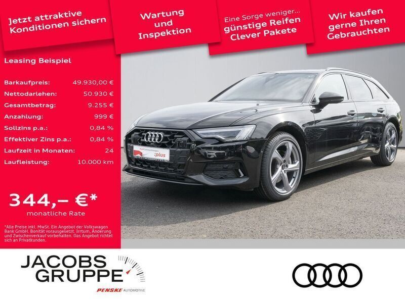 Schwarz Gebraucht 2024 Audi A6 Advanced Kombi | 49.930 € - Bild 1/4