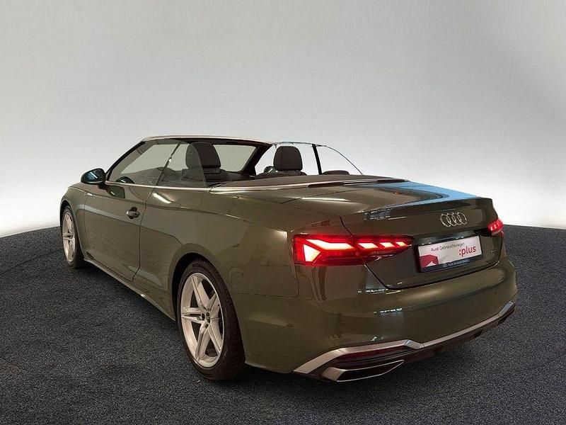 Gebraucht Audi A5 Cabriolet S-Line 204 PS (150 kW) 2023 Distriktgrün metallic Cabrio