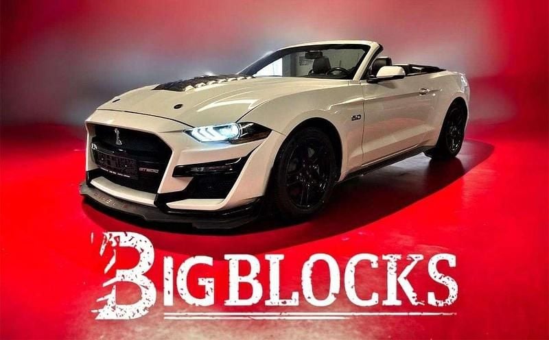 Gebraucht Ford Mustang GT 450 PS (330 kW) 2019 Weiß Cabrio