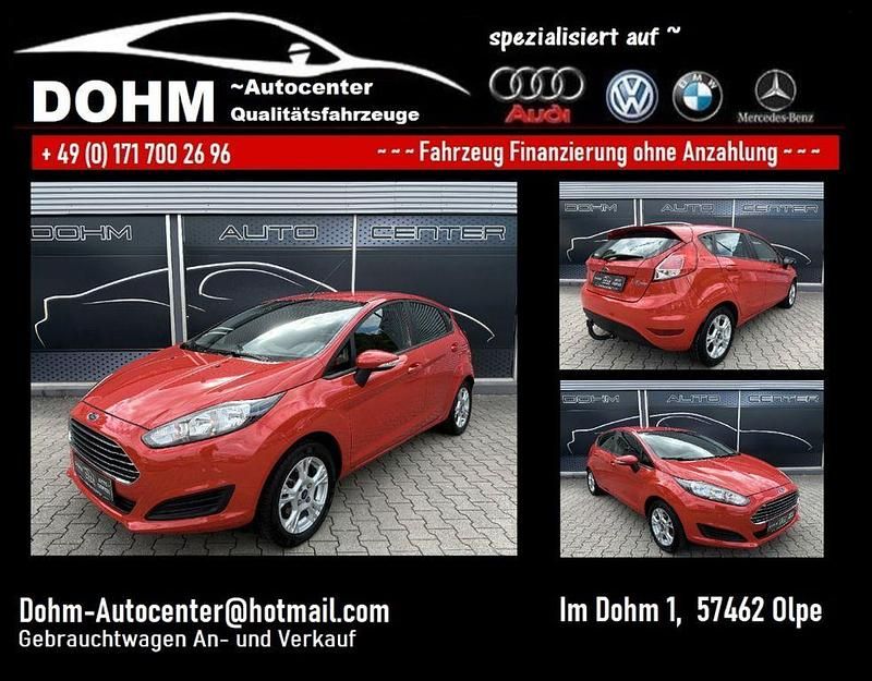 Gebraucht Ford Fiesta SYNC Edition 80 PS (58 kW) 2014 Rot Kleinwagen