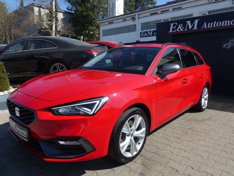 Rot Gebraucht 2021 Seat Leon FR Kombi | 17.980 € (Fairer Preis) - Bild 1/4
