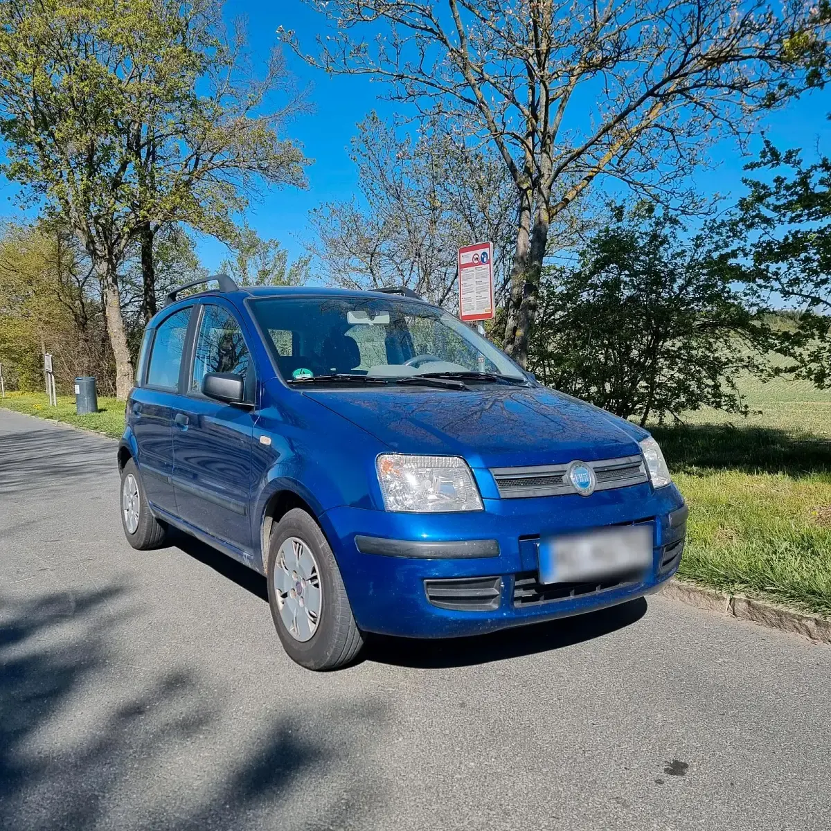 Używany Fiat Panda 60 KM (44 kW) 2003 Niebieski Hatchback
