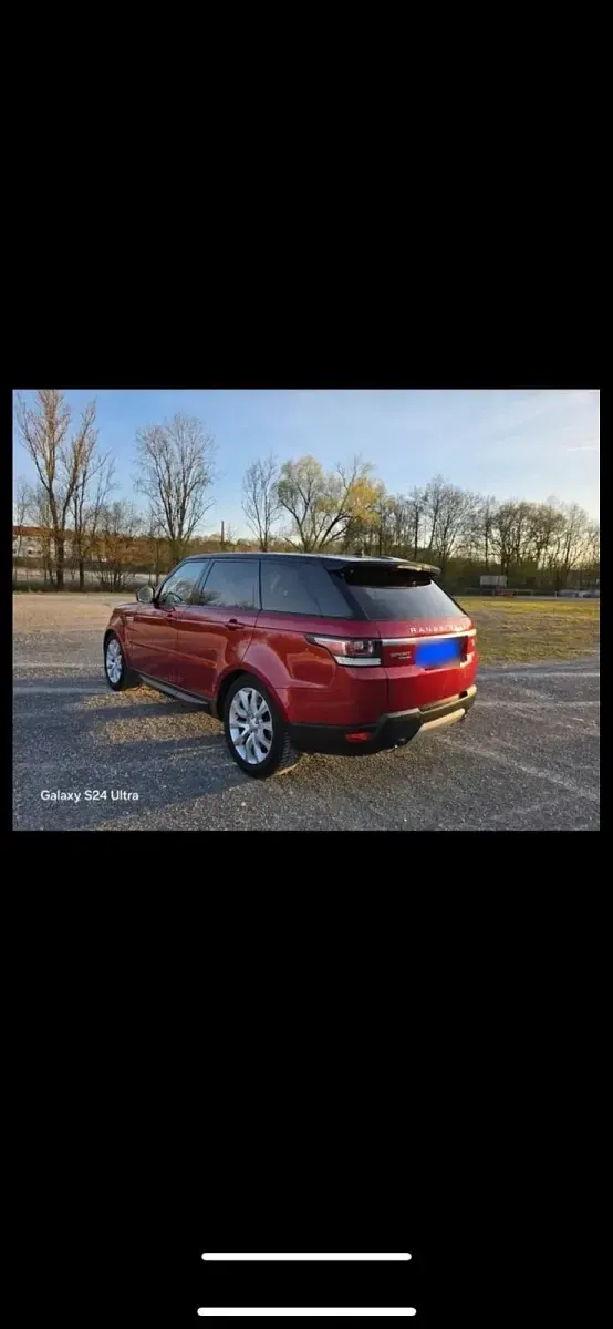 Gebraucht Land Rover Range Rover 306 PS (225 kW) 2016 Rot SUV