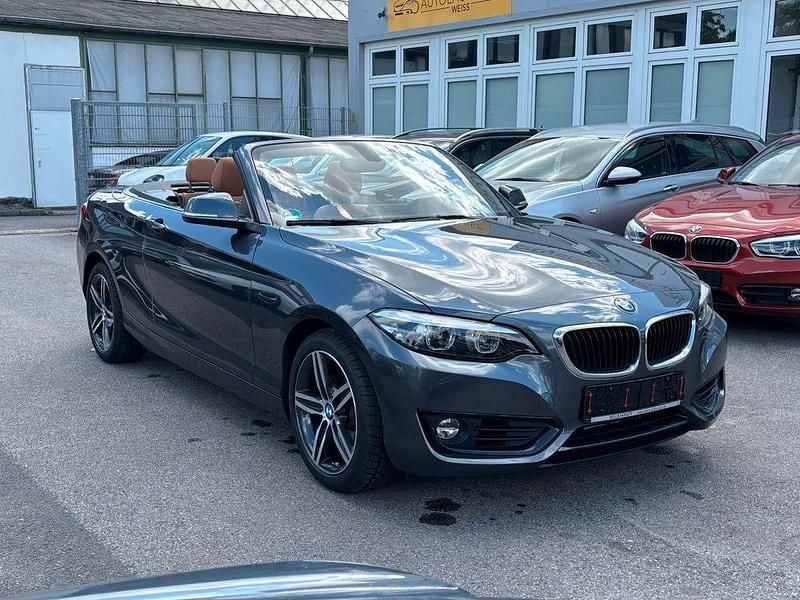 Mineralgrau metallic(b39) Gebraucht 2018 BMW 218 Cabrio | 18.990 € (Fairer Preis) - Bild 1/4