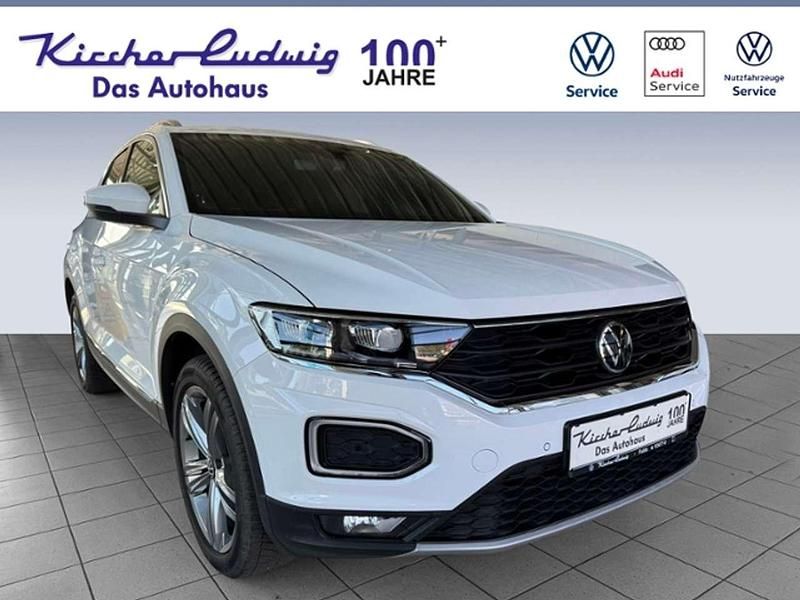 Pure white Gebraucht 2021 VW T-Roc Sportline SUV | 24.490 € (Fairer Preis) - Bild 1/4