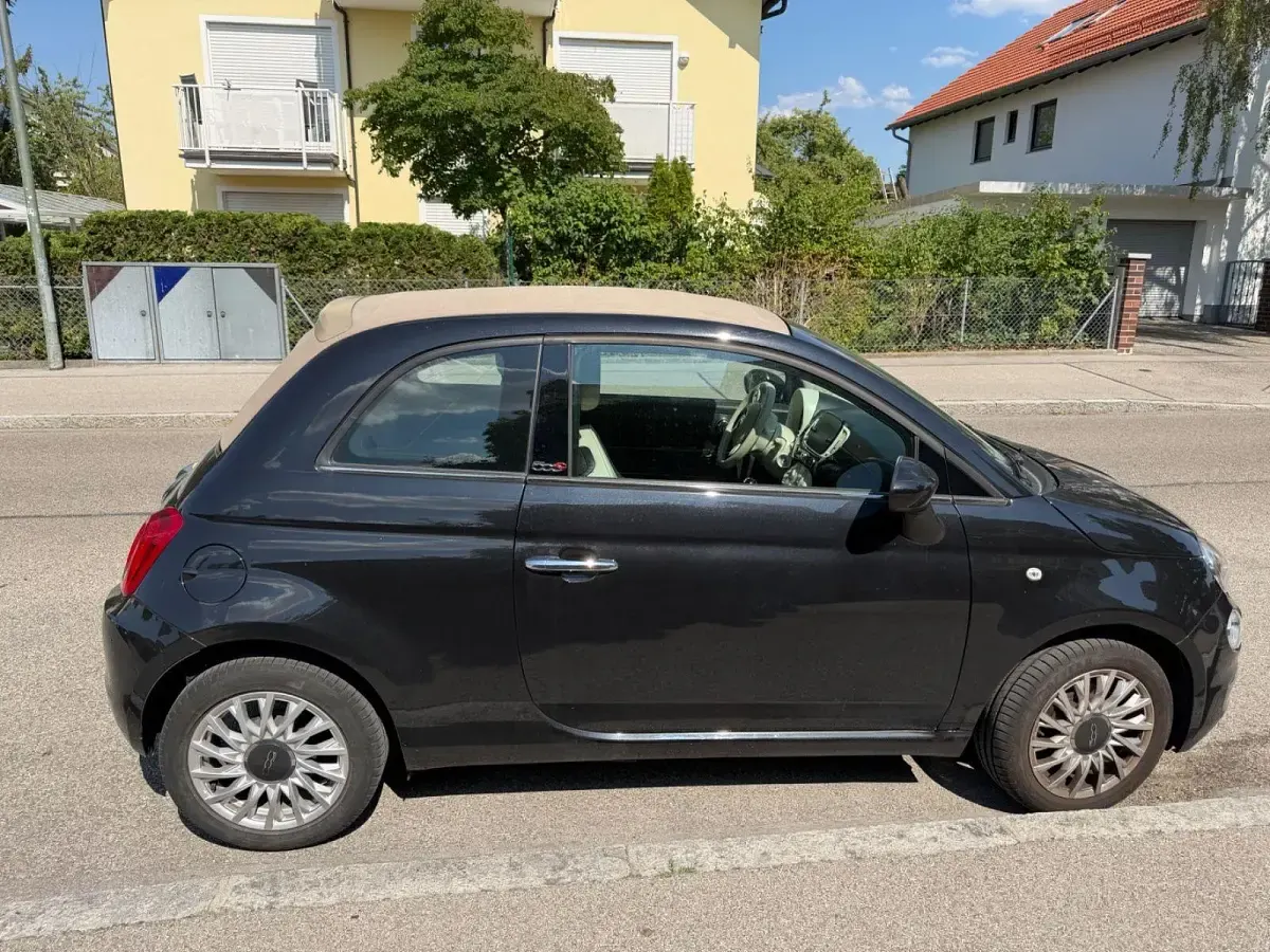 Gebraucht Fiat 500C Lounge 69 PS (50 kW) 2019 Schwarz Cabrio