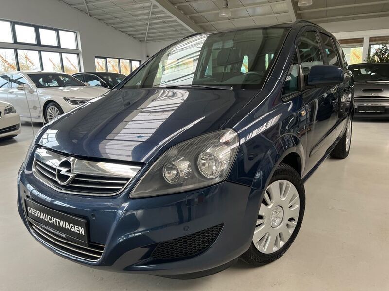 Blau Gebraucht 2013 Opel Zafira Family Van / Kleinbus | 5.985 € - Bild 1/4