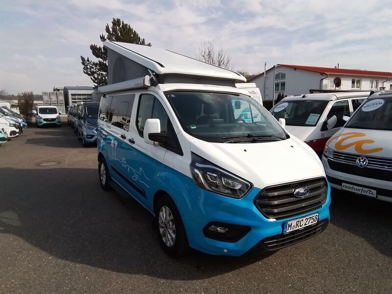 Weiß Gebraucht 2021 Ford Transit Custom Nugget Van / Kleinbus | 47.900 € (Guter Preis) - Bild 1/4