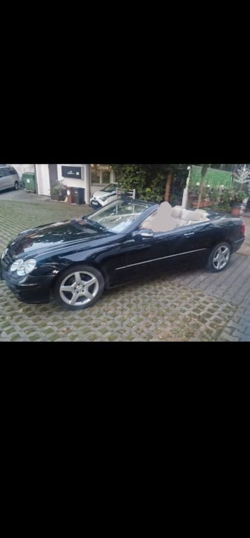 Schwarz Gebraucht 2008 Mercedes CLK350 Elegance Cabrio | 7.999 € (Superpreis) - Bild 1/4
