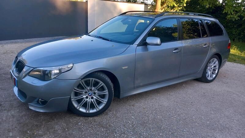 Silber Gebraucht 2006 BMW 535 M Sport Kombi | 12.500 € (Teuer) - Bild 1/4