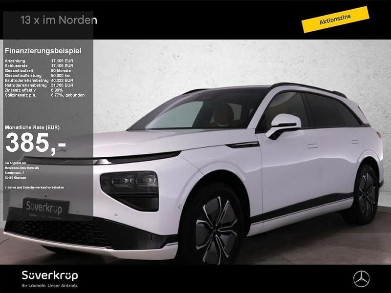 Gebraucht XPENG G9 RWD Long Range 258 kW (351 PS) 2024 Weiß SUV