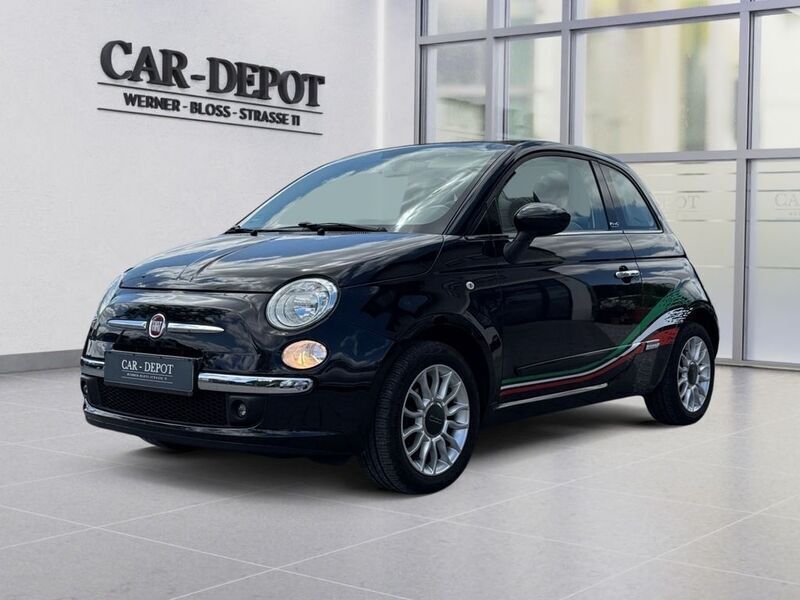 Schwarz Gebraucht 2010 Fiat 500C Lounge Cabrio | 6.499 € (Fairer Preis) - Bild 1/4