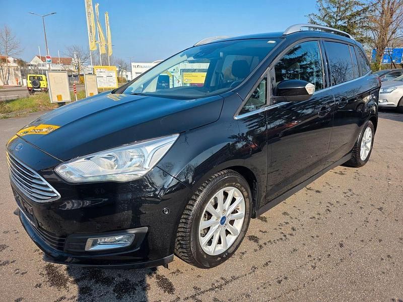 Gebraucht Ford Grand C-Max Titanium 150 PS (110 kW) 2018 Schwarz Van / Kleinbus