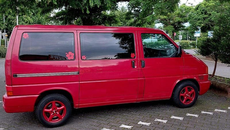 Rot Gebraucht 2001 VW T4 Van | 7.300 € (Teuer) - Bild 1/4