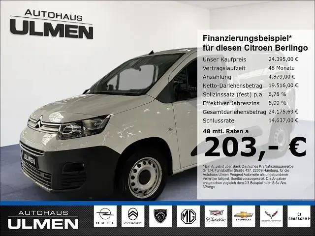 Weiss Gebraucht 2023 Citroën Berlingo Van / Kleinbus | 23.880 € (Fairer Preis) - Bild 1/1