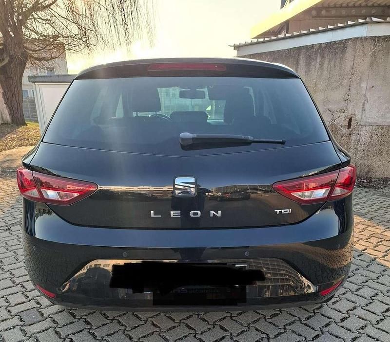 Gebraucht Seat Leon Style 110 PS (80 kW) 2015 Schwarz Kleinwagen