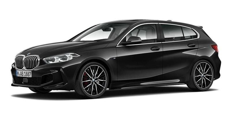 Schwarz Gebraucht 2024 BMW 128 M Sport Limousine | 35.920 € (Fairer Preis) - Bild 1/4