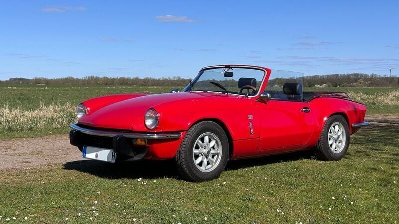 Rot Gebraucht 1978 Triumph Spitfire Cabrio | 13.500 € - Bild 1/4