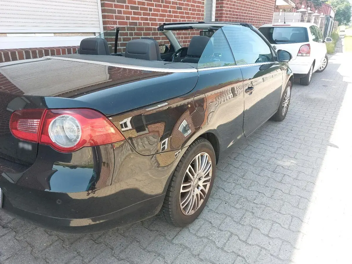 Gebraucht VW Eos 2007 Schwarz Cabrio