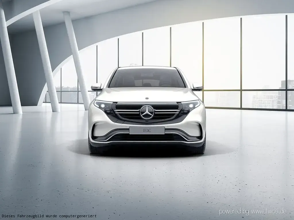 Gebraucht Mercedes EQC400 AMG line 300 kW (408 PS) 2023 Manufaktur opalithweiß bright SUV