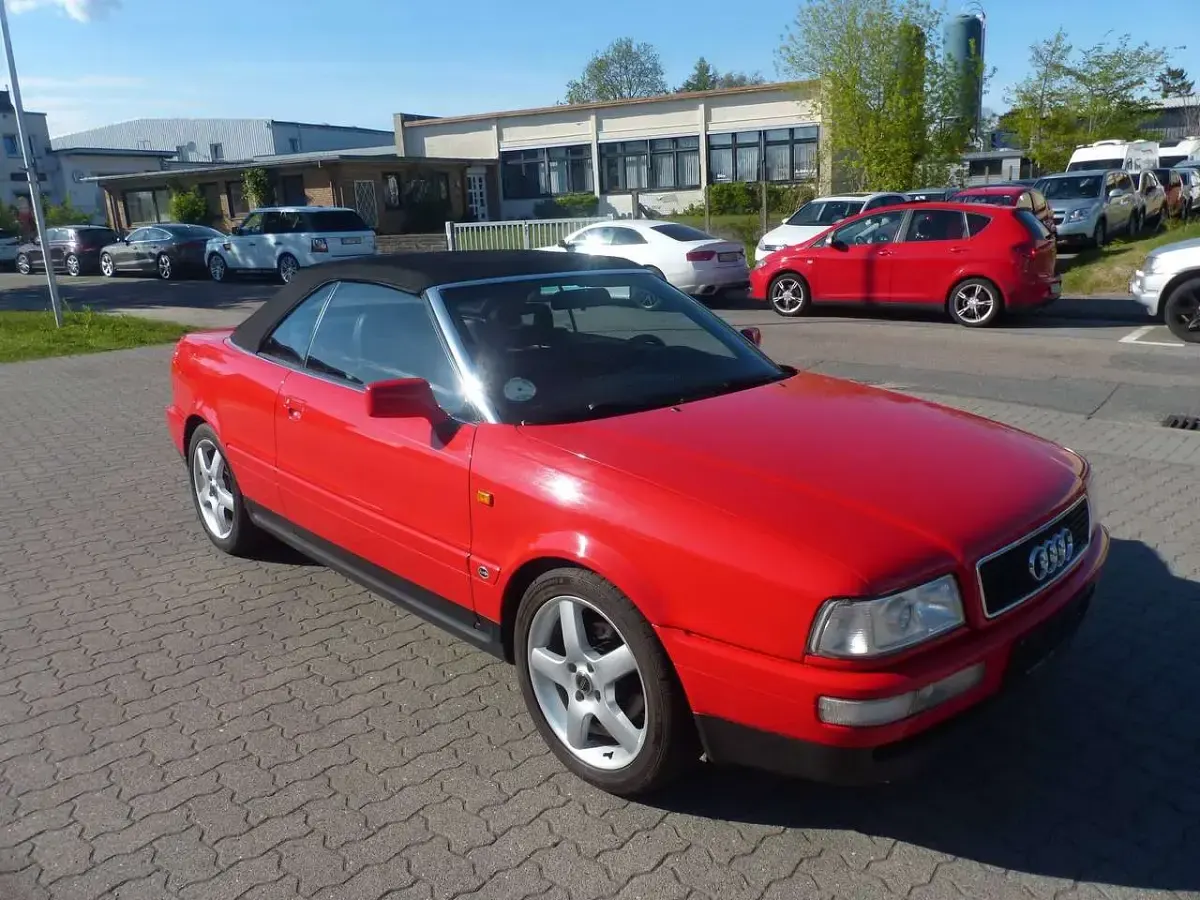 Gebraucht Audi Cabriolet 133 PS (97 kW) 1992 Rot Cabrio