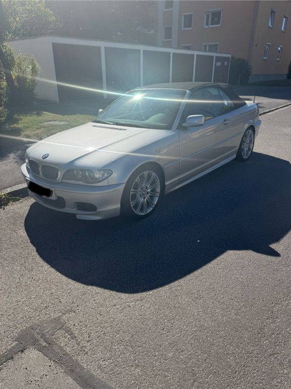 Silber Gebraucht 2005 BMW 325 Cabriolet Sport Line Cabrio | 13.500 € (Fairer Preis) - Bild 1/4